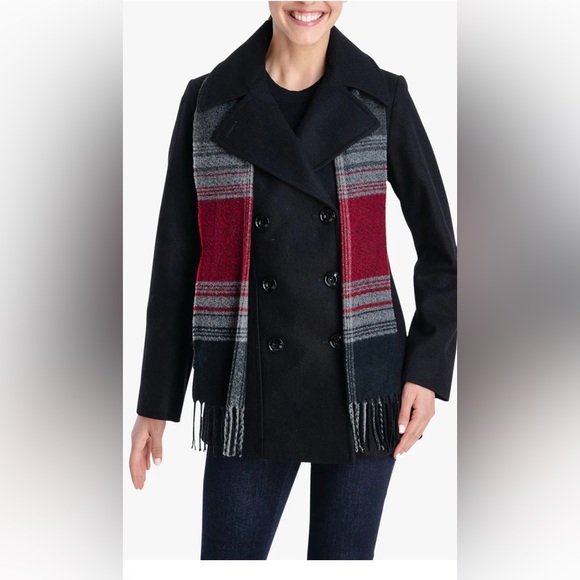 London Fog Jackets & Blazers - London Fog Peacoat